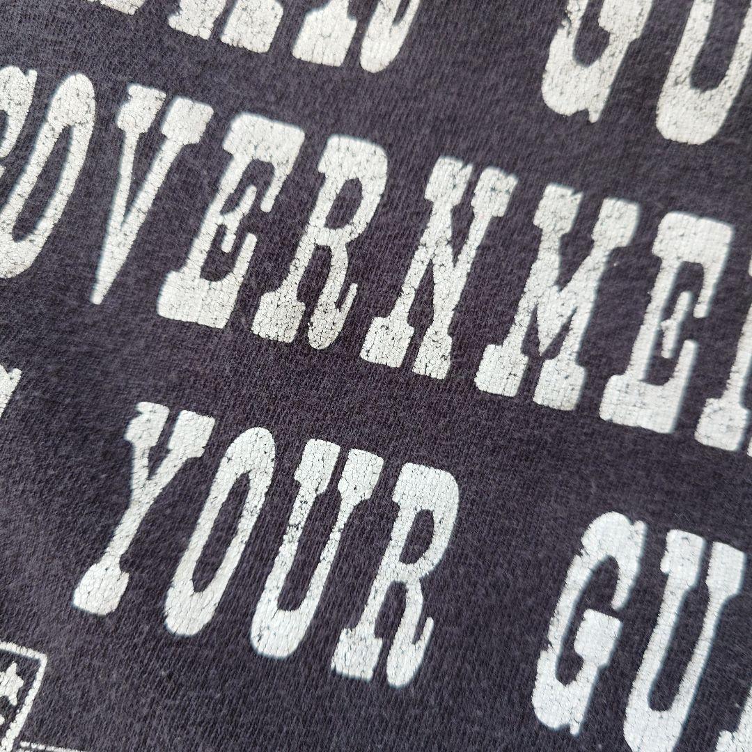 vintage EAGLE print tee L