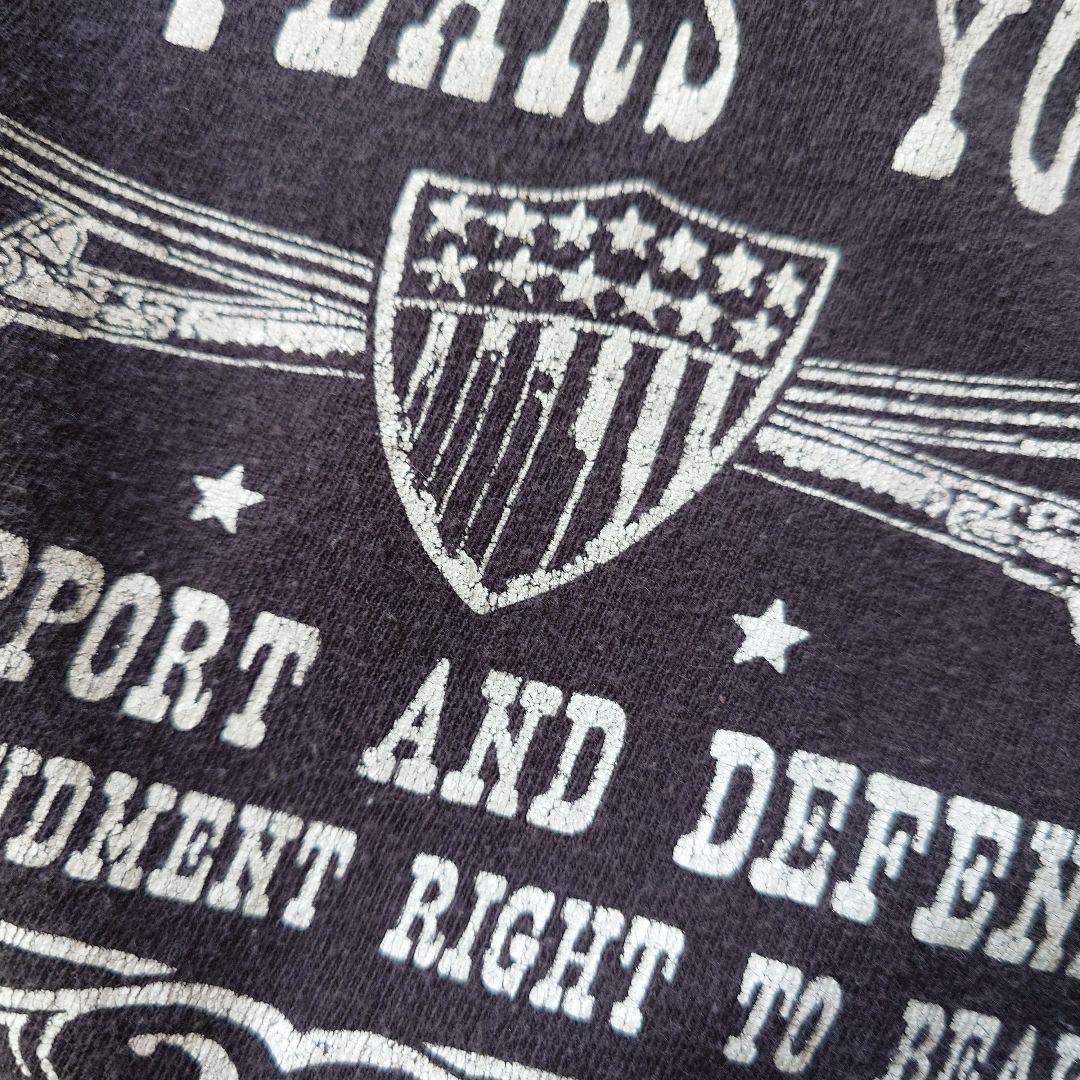 vintage EAGLE print tee L