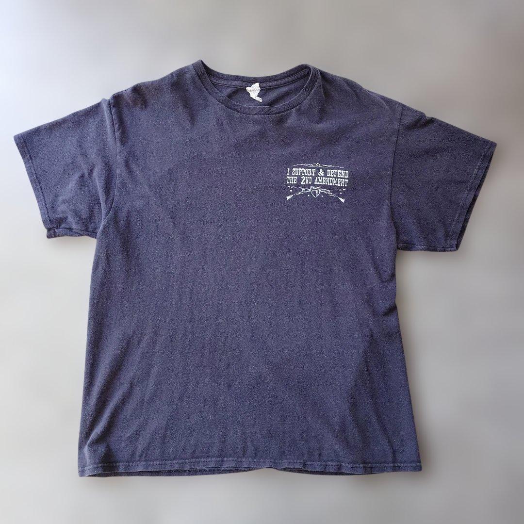 vintage EAGLE print tee L
