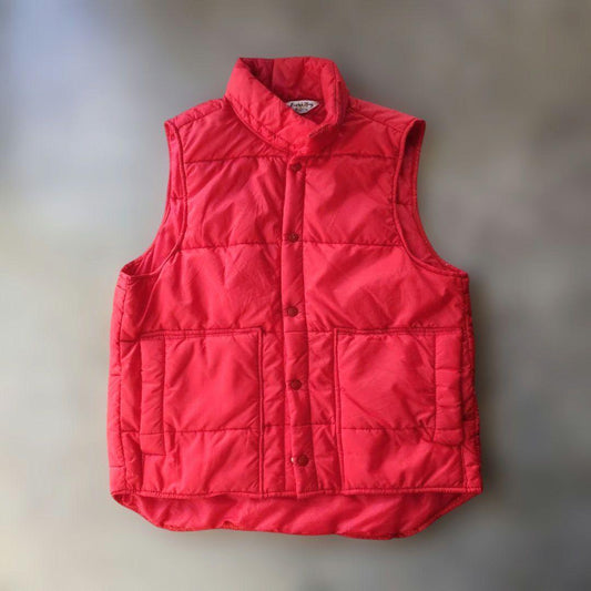 80s WEATHER KING padding vest