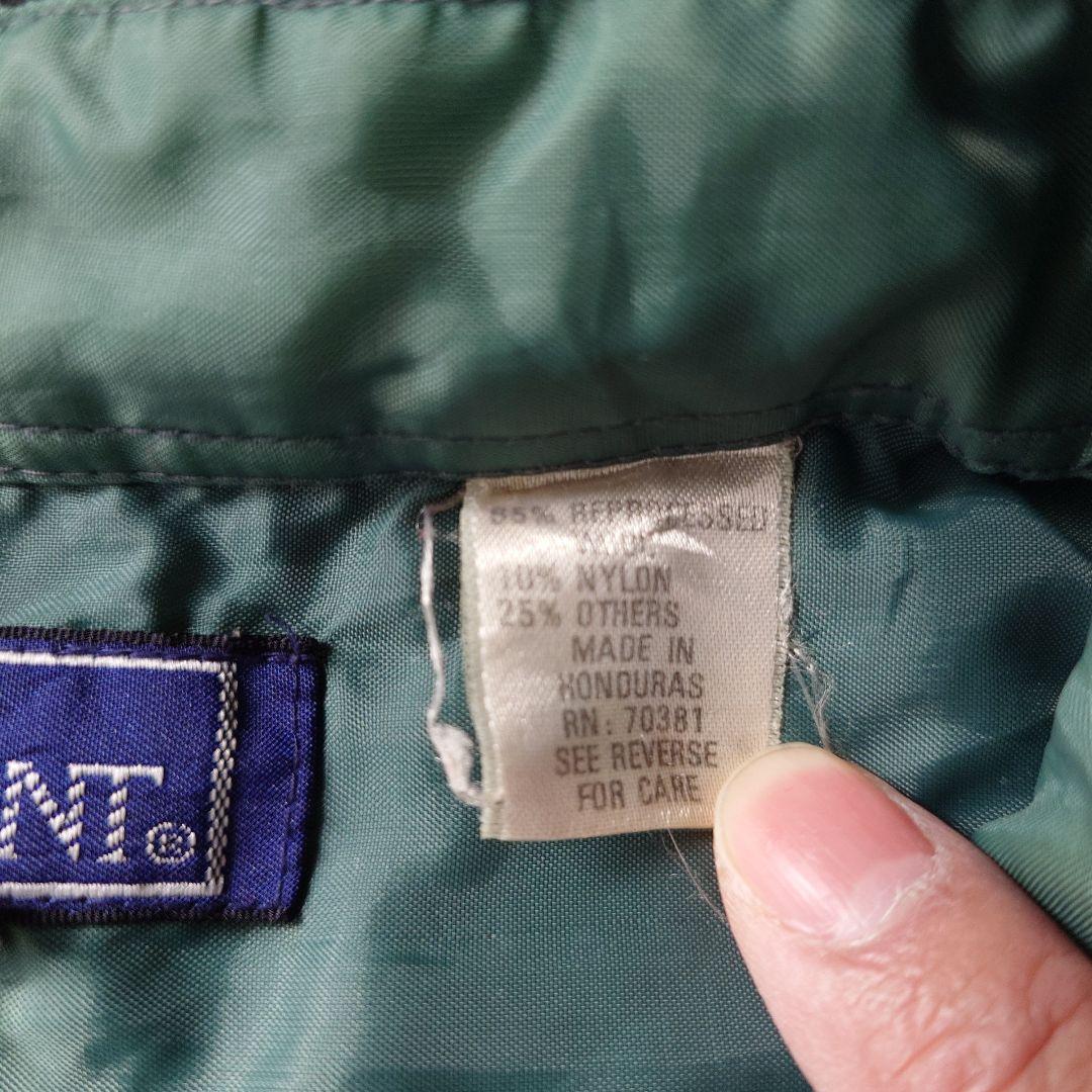 80s ELKMONT wool check board shirts XL