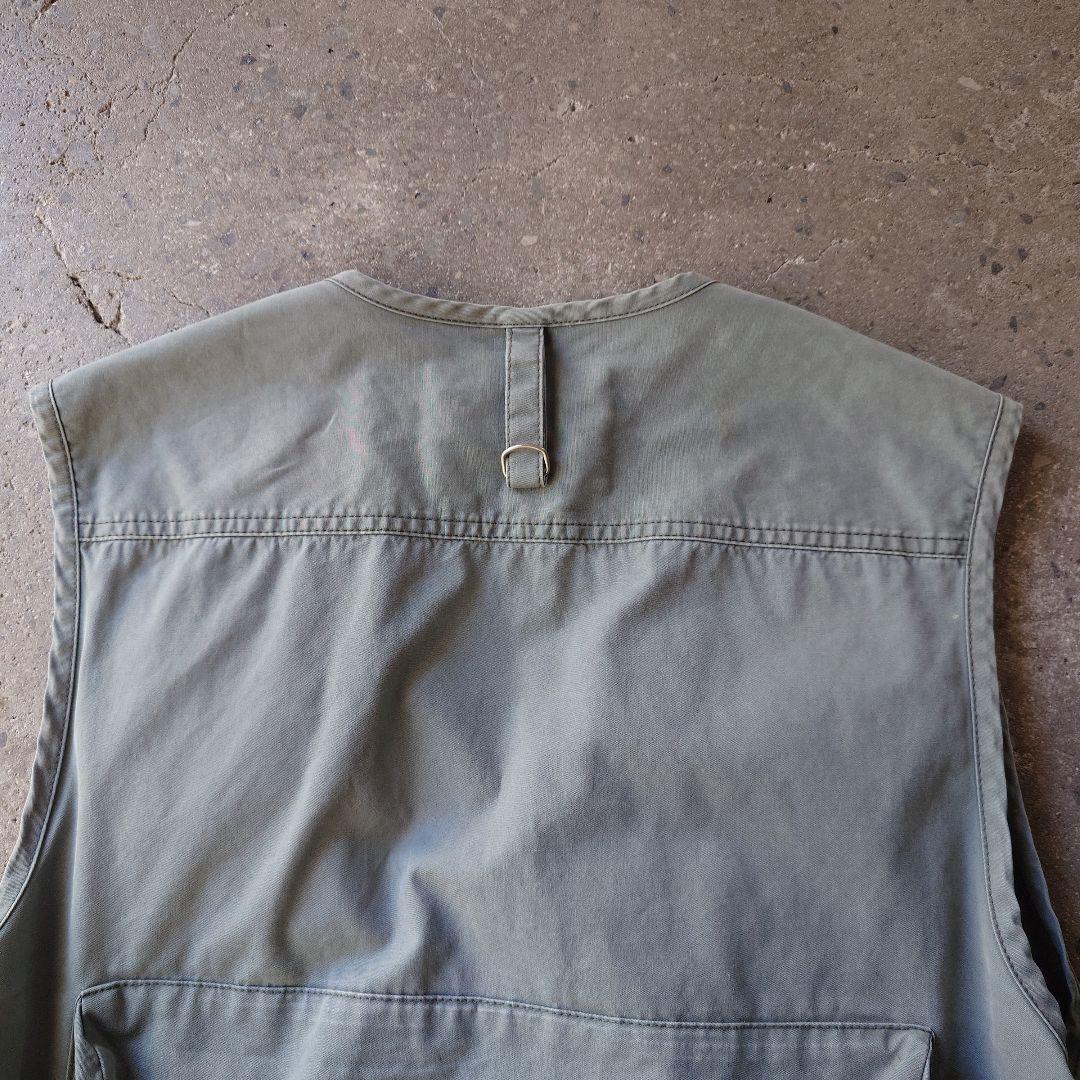 70s NORTHFACE outdoor vest M brown tag