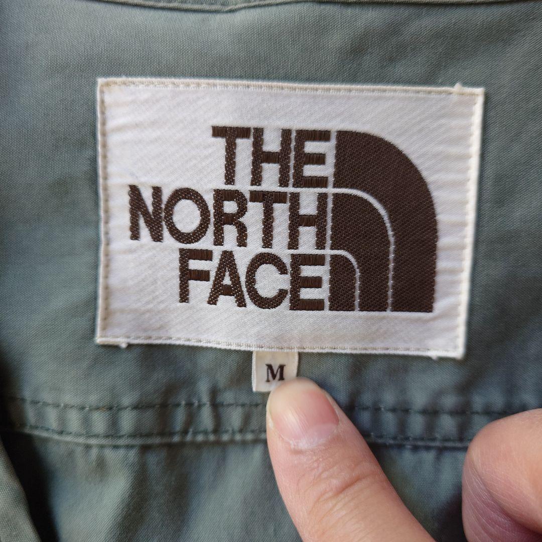 70s NORTHFACE outdoor vest M brown tag