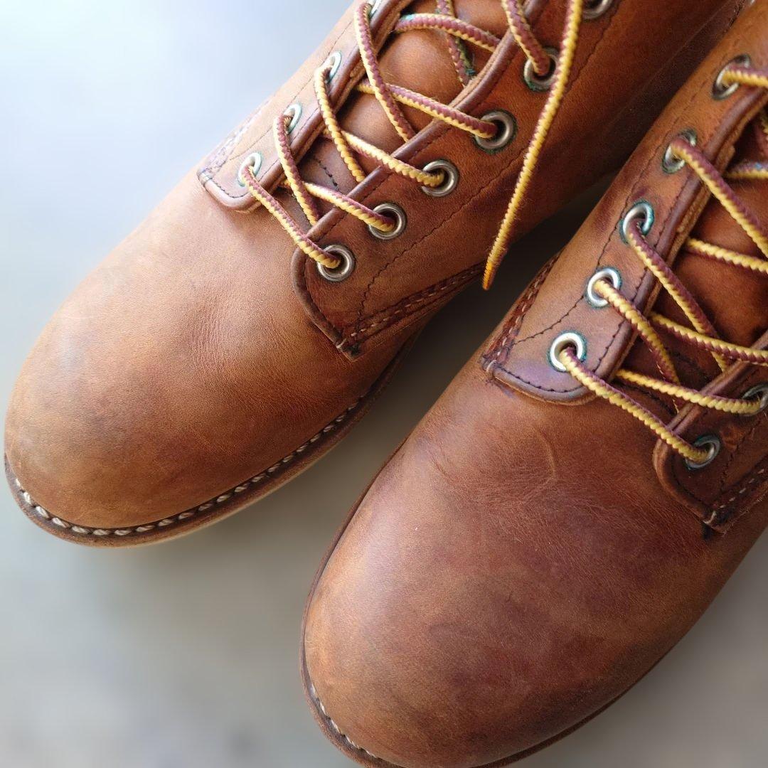 REDWING irishsetter plane toe USA brown 81/2inch