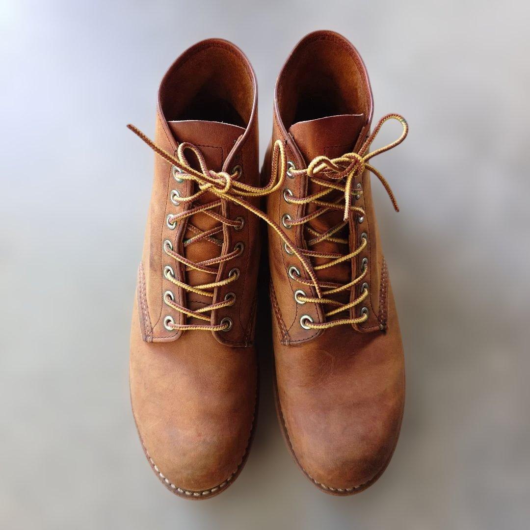 REDWING irishsetter plane toe USA brown 81/2inch