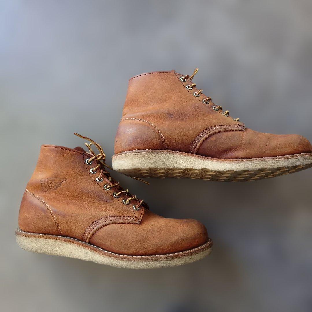 REDWING irishsetter plane toe USA brown 81/2inch
