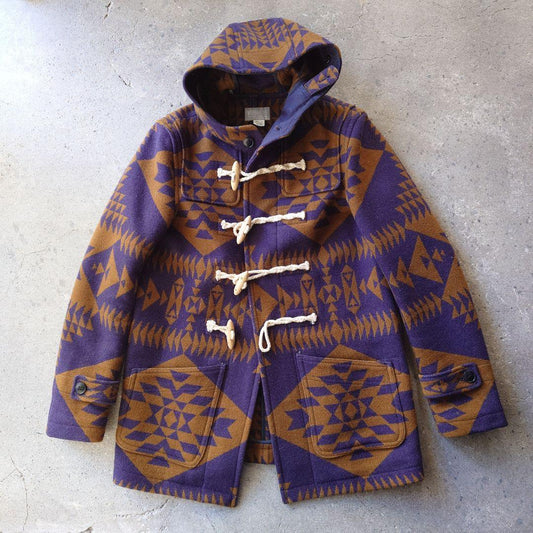 PENDLTON women duffle ciat 36 native pattern