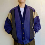 画像をギャラリービューアに読み込む, Used Patchwork jacket 古着　パッチワーク　カーディガン　ジャケット　ブルゾン
