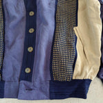 画像をギャラリービューアに読み込む, Used Patchwork jacket 古着　パッチワーク　カーディガン　ジャケット　ブルゾン
