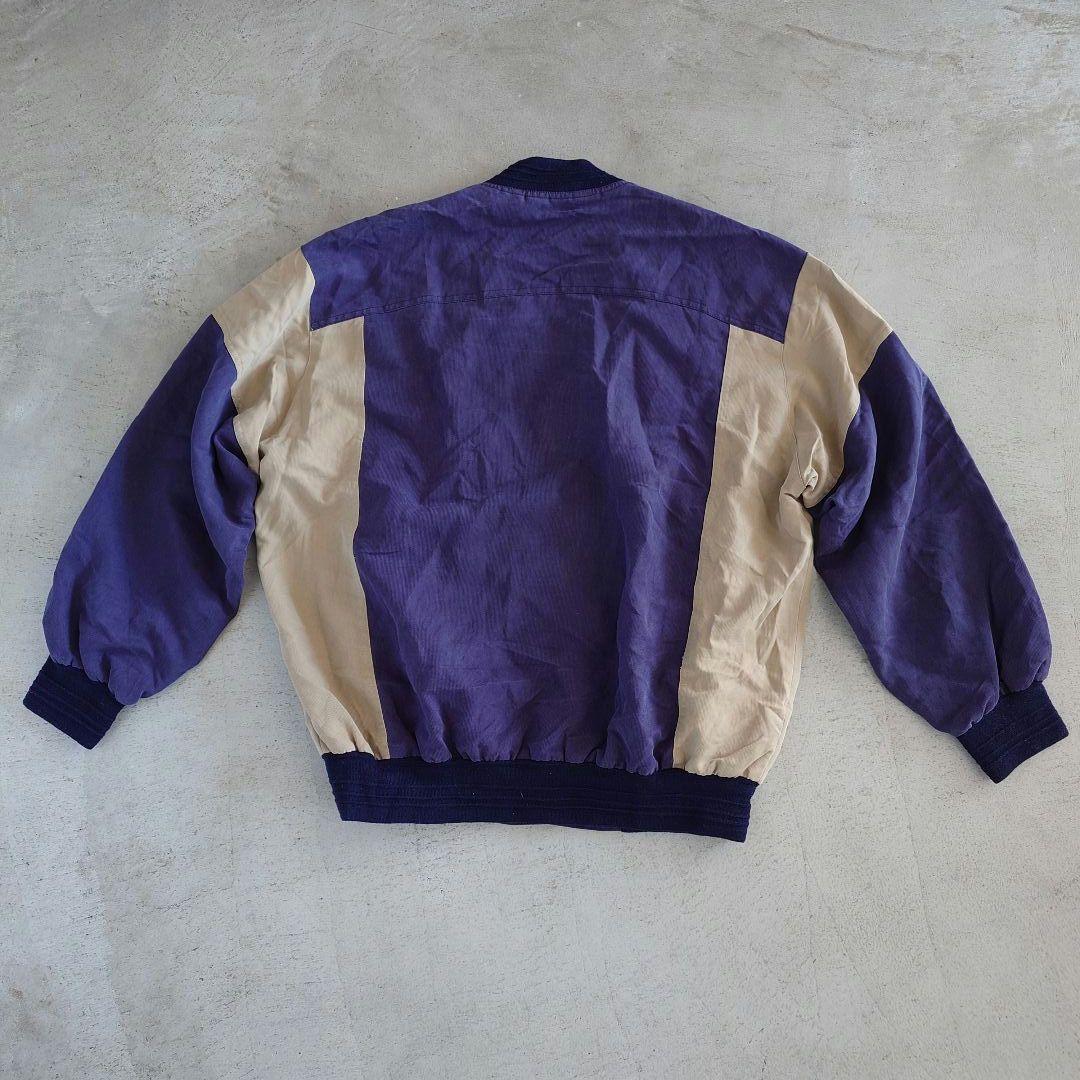 Used Patchwork jacket 古着　パッチワーク　カーディガン　ジャケット　ブルゾン