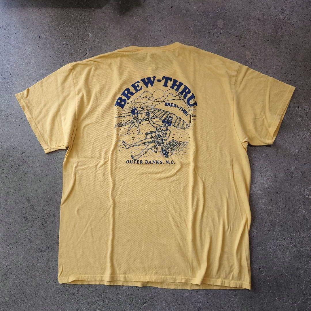 Used Beach beer Tee XL