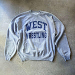 画像をギャラリービューアに読み込む, used colledge sweat M~L 古着　ユーズド　レスリング　プリント　スウェット
