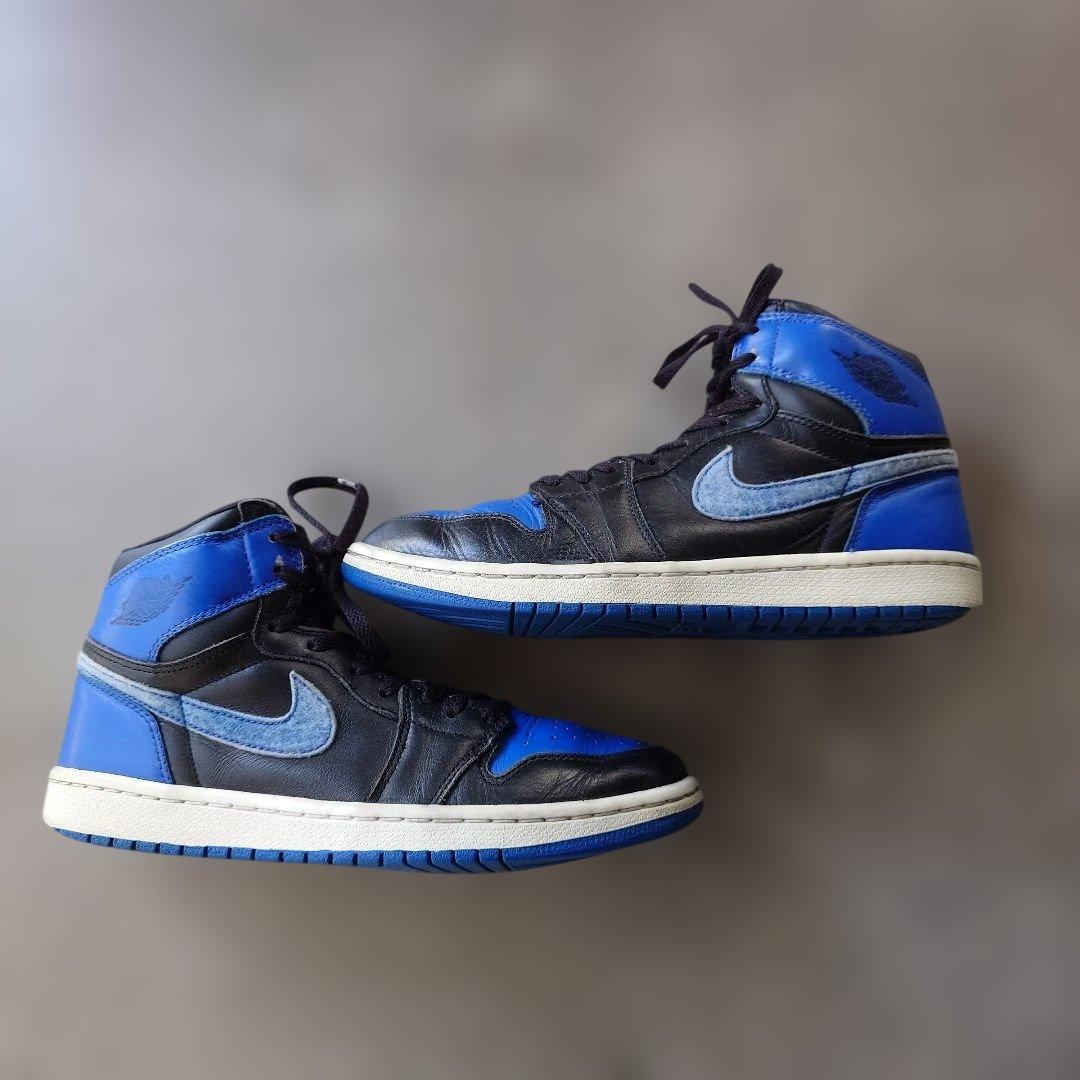 2001 NIKE AIR JORDAN 1 royalblue US8.5 inch