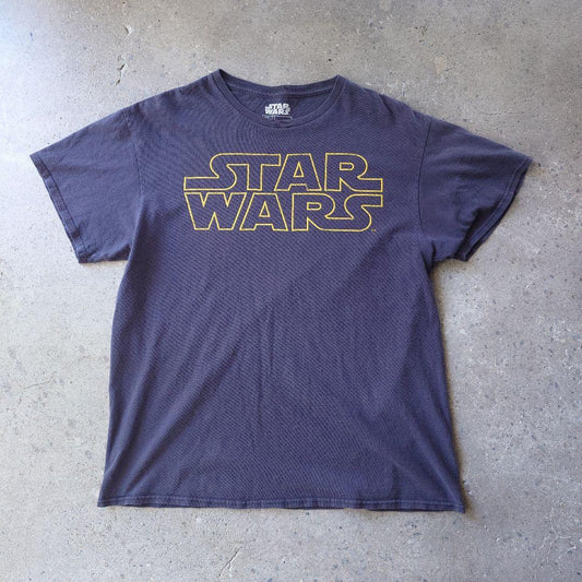 STARWARS official LOGO tee L