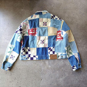 poloralphlauren women patchwork denim jacket xs ポロラルフローレン　レディースパッチワーク　ジャケット　Gジャンxs　ジャケット