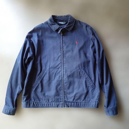 90s POLORALPHLAUREN swingtop navy L