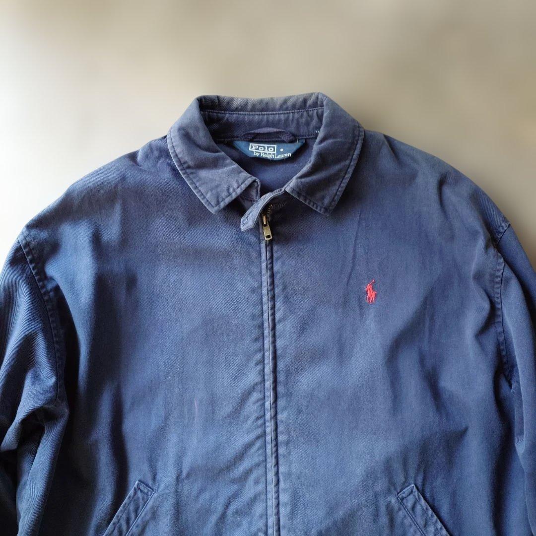90s POLORALPHLAUREN swingtop navy L