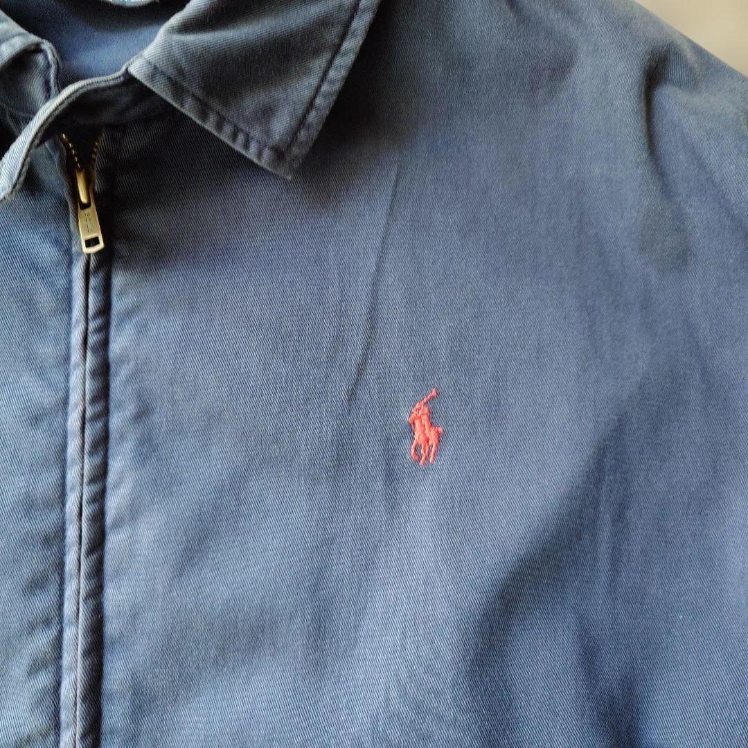 90s POLORALPHLAUREN swingtop navy L