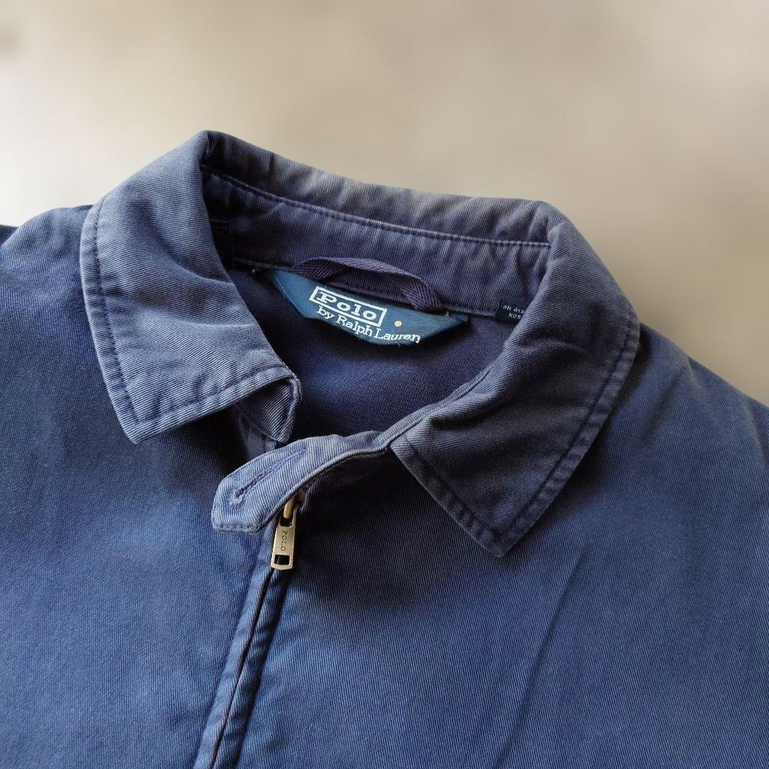 90s POLORALPHLAUREN swingtop navy L