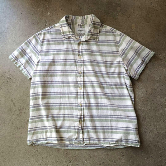 Used wide border ss shirts L