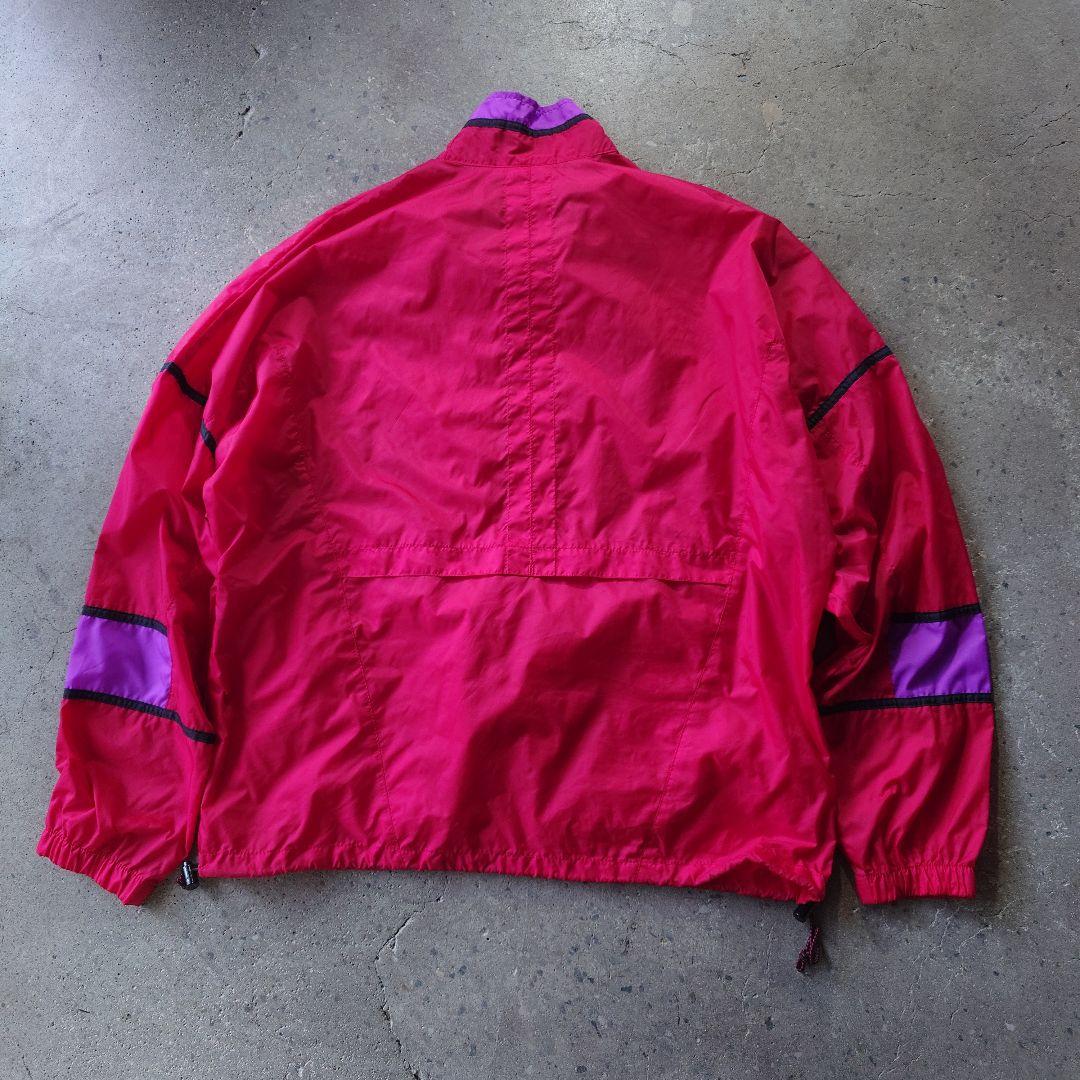 90s NIKE silver tag nylon pullover jacket L