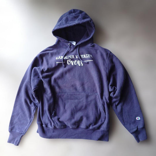 CHAMPION 00s hoody sweat navy L