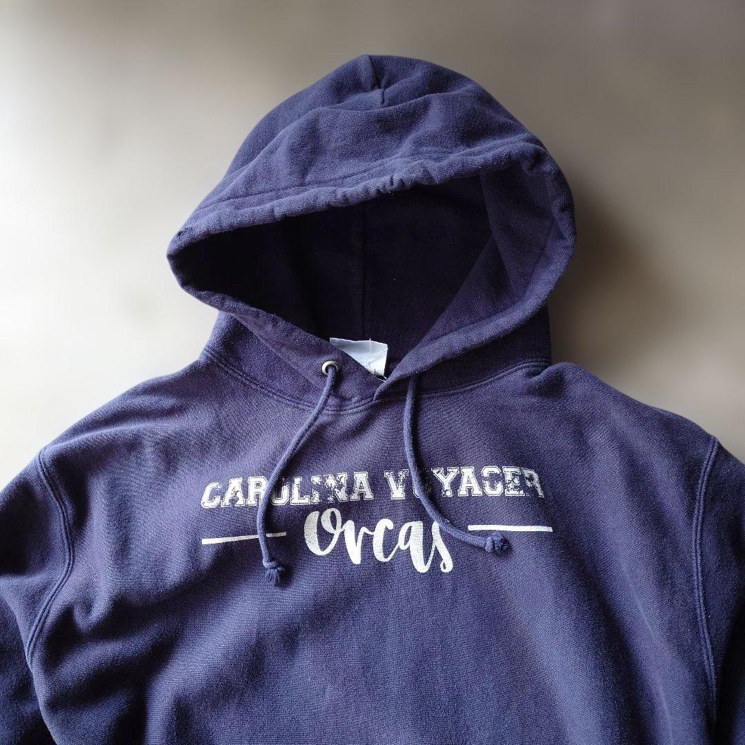 CHAMPION 00s hoody sweat navy L