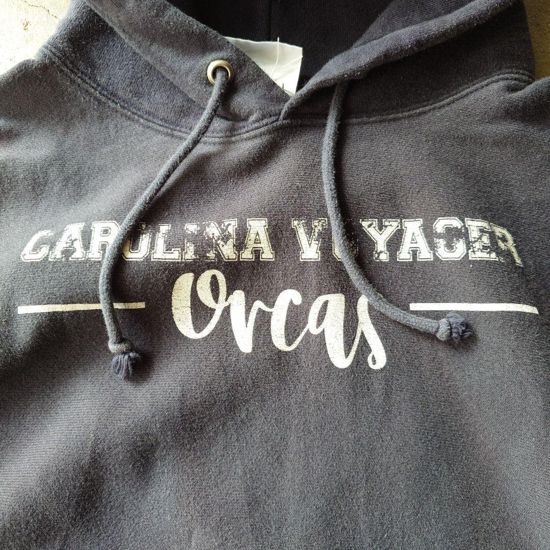 CHAMPION 00s hoody sweat navy L