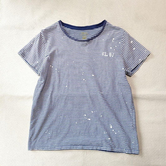 poloralphlauren border tee L wide necjk