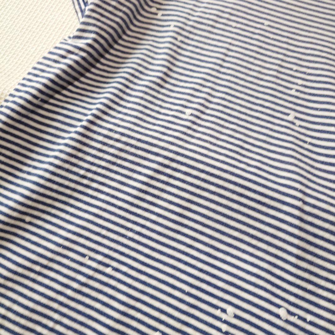 poloralphlauren border tee L wide necjk