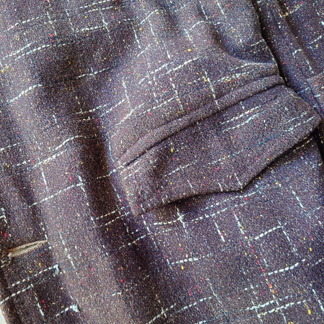 50’s wool nep coat ネップウール　ロカビリー　コート　XL