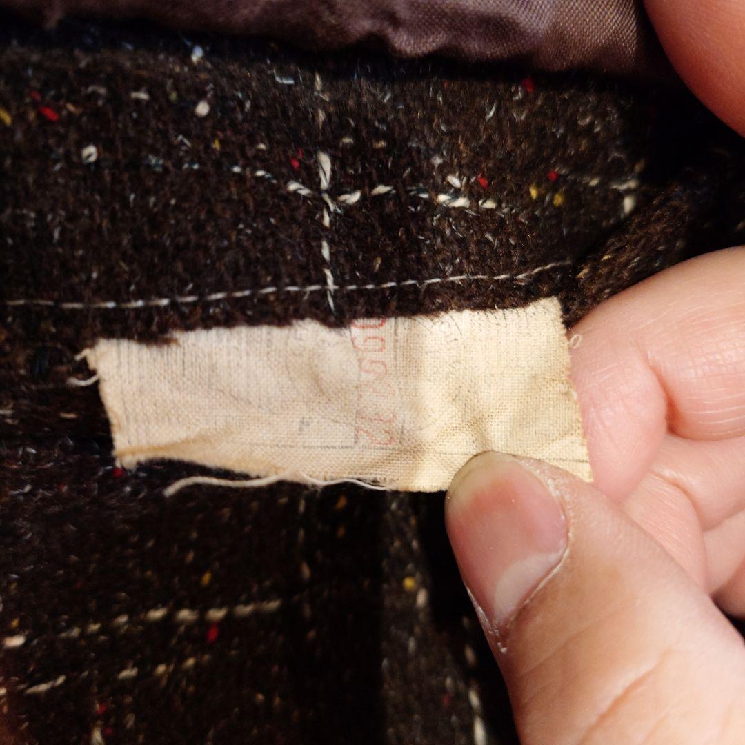 50’s wool nep coat ネップウール　ロカビリー　コート　XL