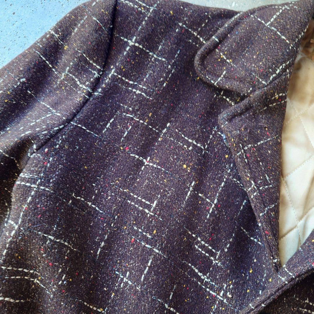 50’s wool nep coat ネップウール　ロカビリー　コート　XL