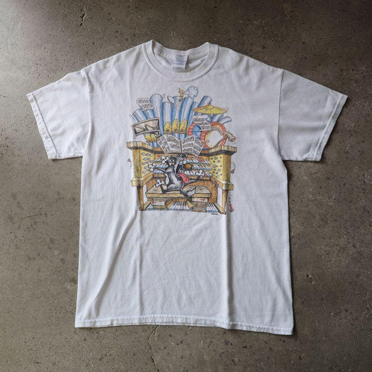 Used print tee DOG  M