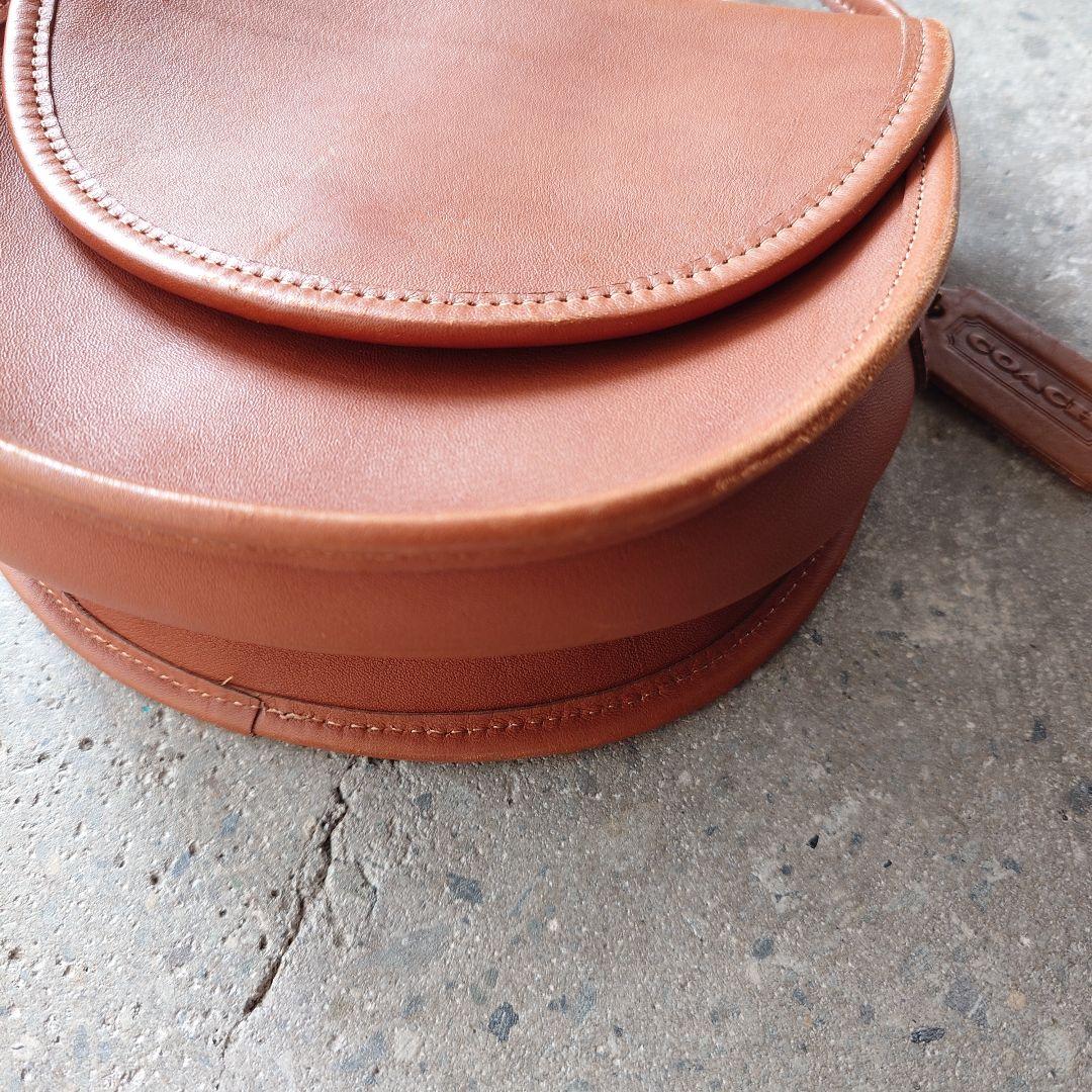 OLD COACH grove leather shoulder bag Made in USA