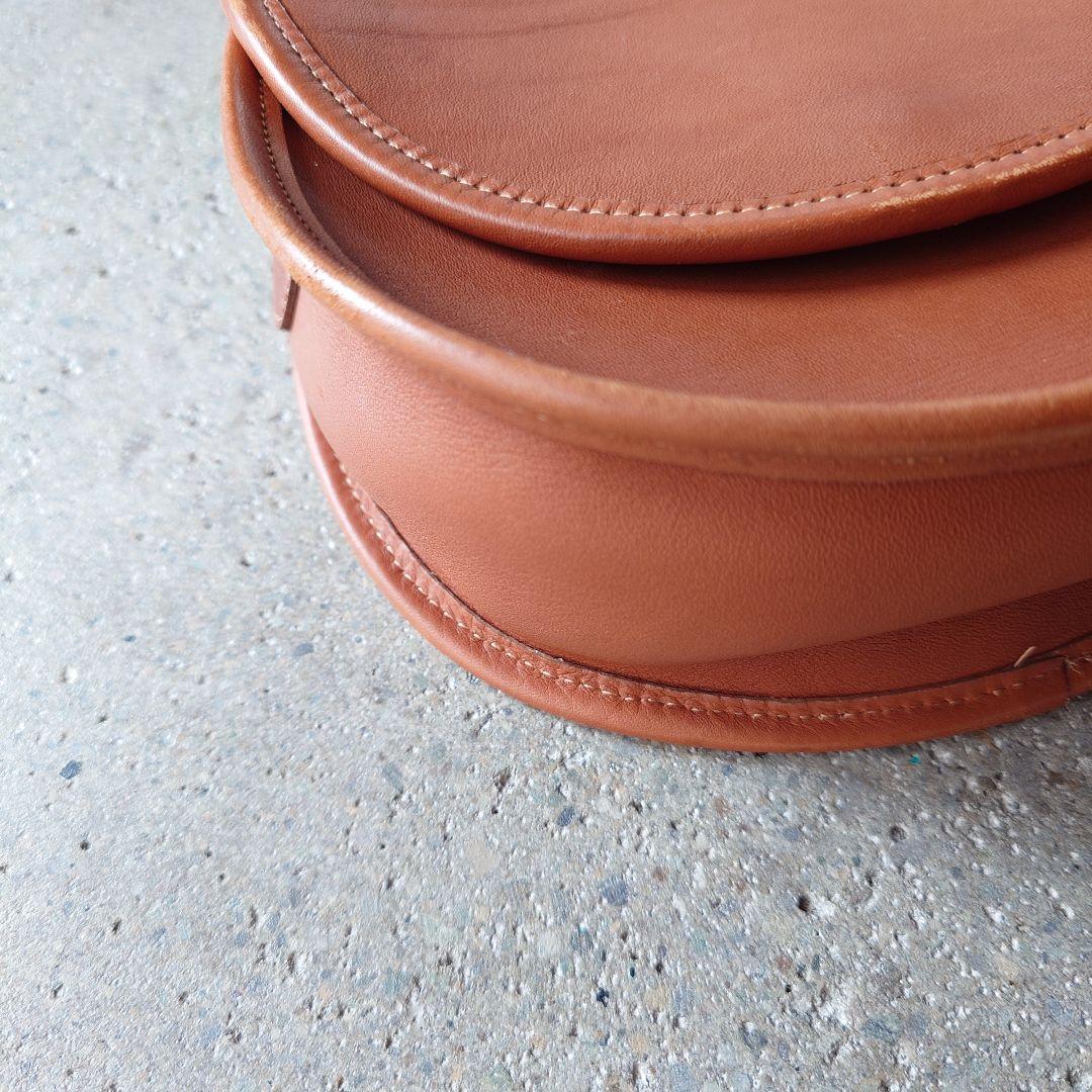 OLD COACH grove leather shoulder bag Made in USA