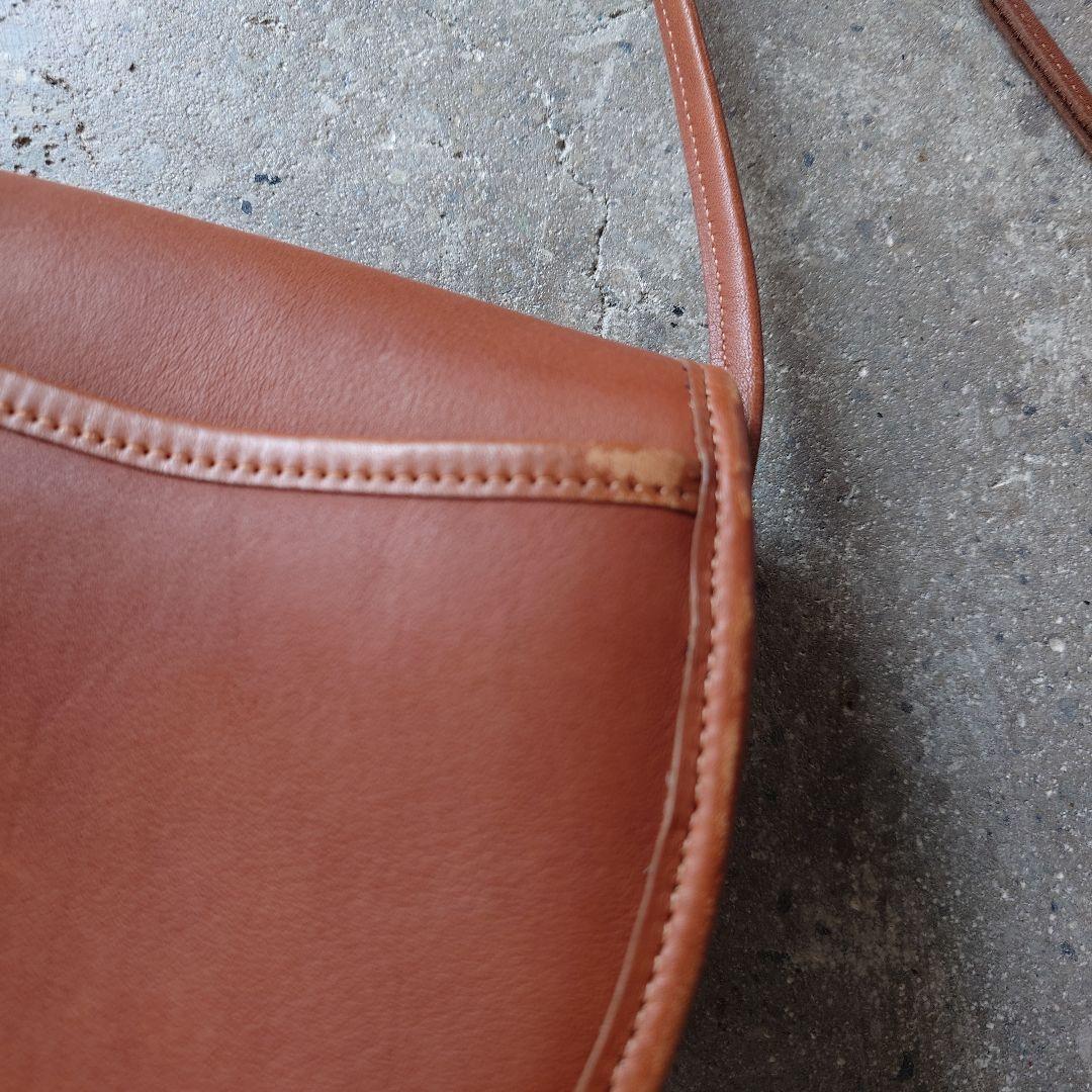 OLD COACH grove leather shoulder bag Made in USA