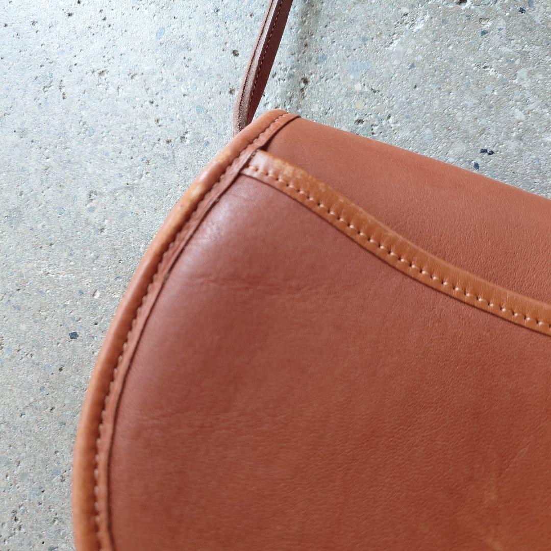 OLD COACH grove leather shoulder bag Made in USA