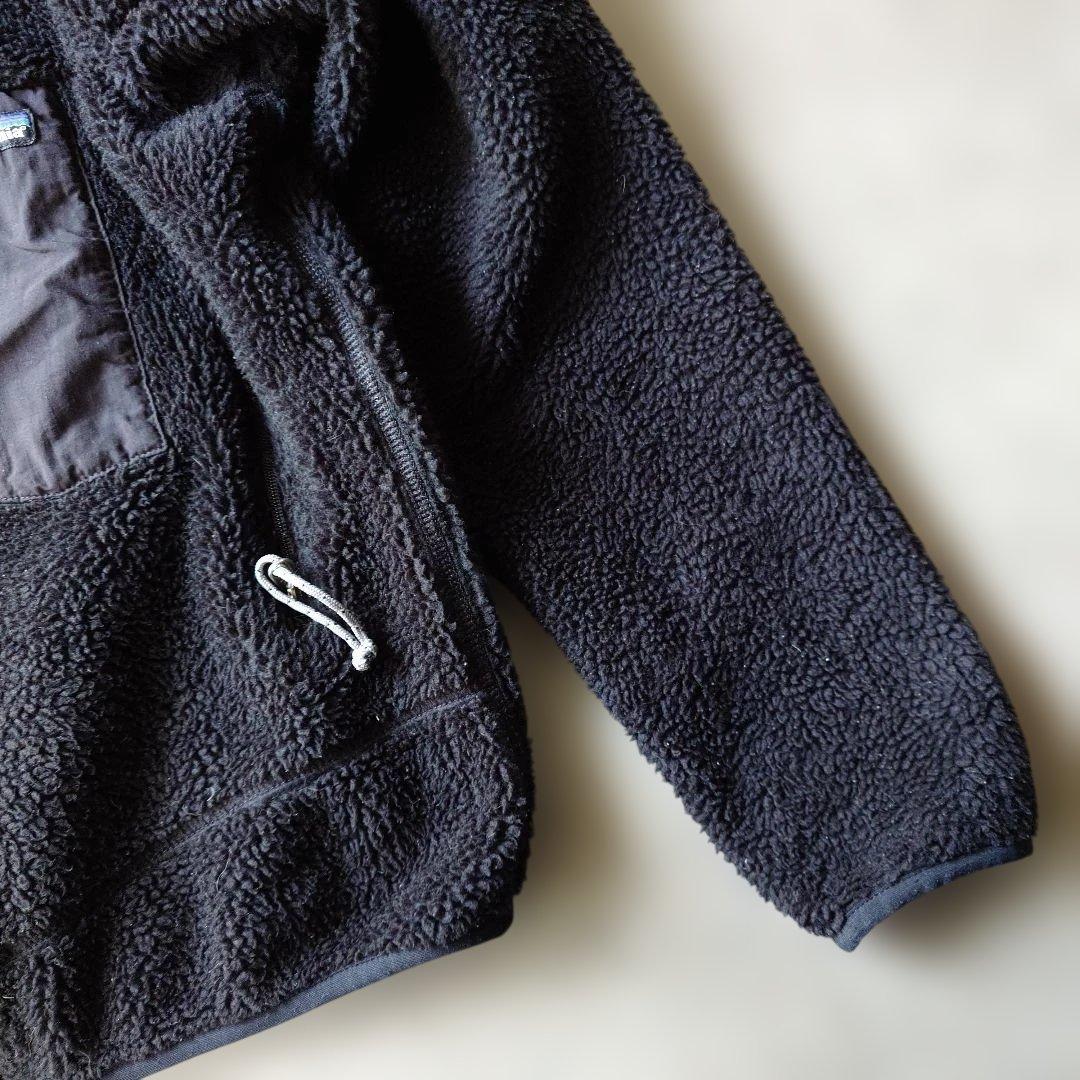 patagonia retro cardigan black USA S