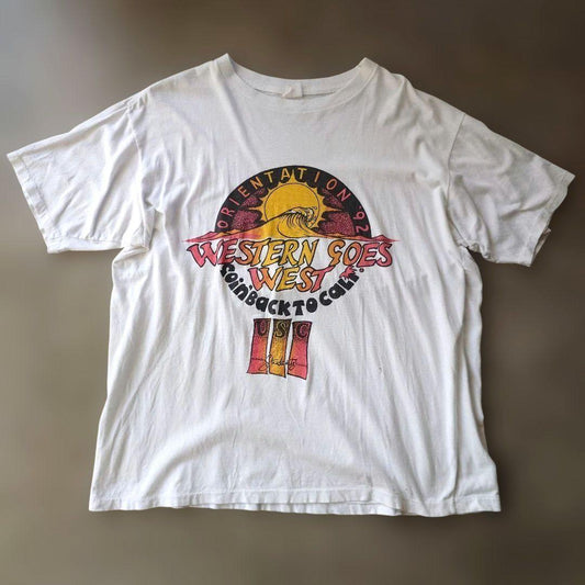 90s western goes west event tee