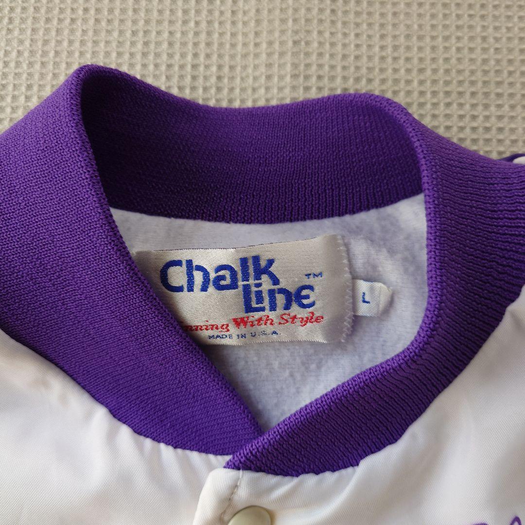 90s chalkline アメリカ製 NBA Lakers マジックジョンソン L