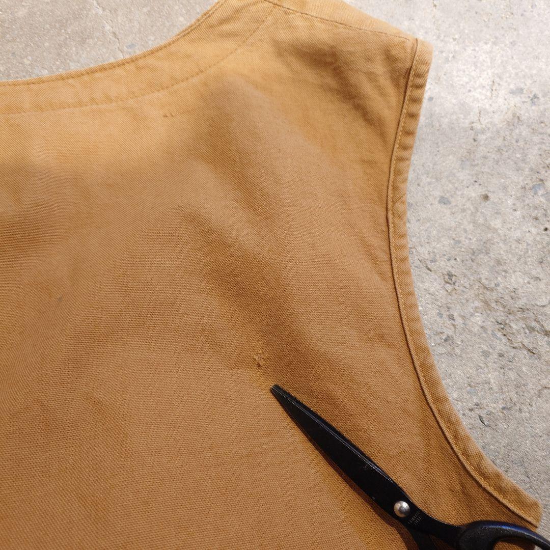 old hunting canvas vest