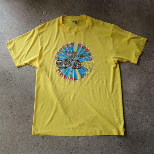 used 90s COBRA car sustom shop tee XL
