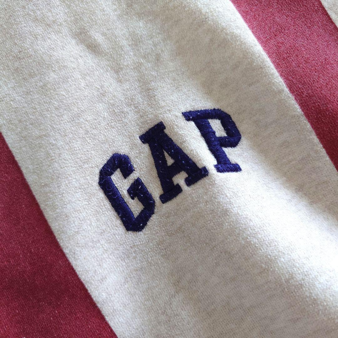 Used GAP College print seat parka プリントスウェットパーカー M