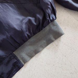 Used Silk100 blouson リブブルゾン　アウター　MA1　ドロップショルダー