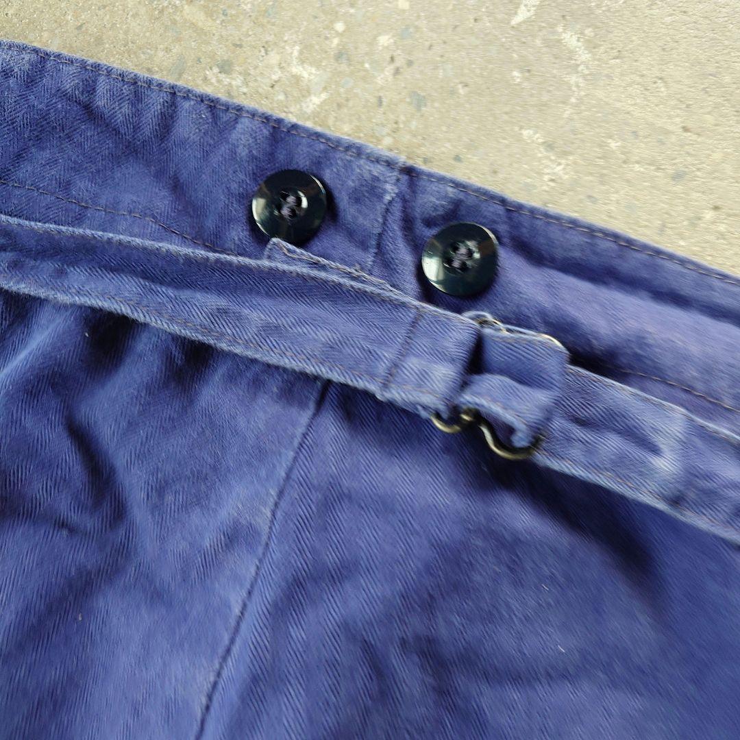 Germany Herrinbone Wide Work Pants ドイツ　ヘリンボーン　ワイドワークパンツ　XL