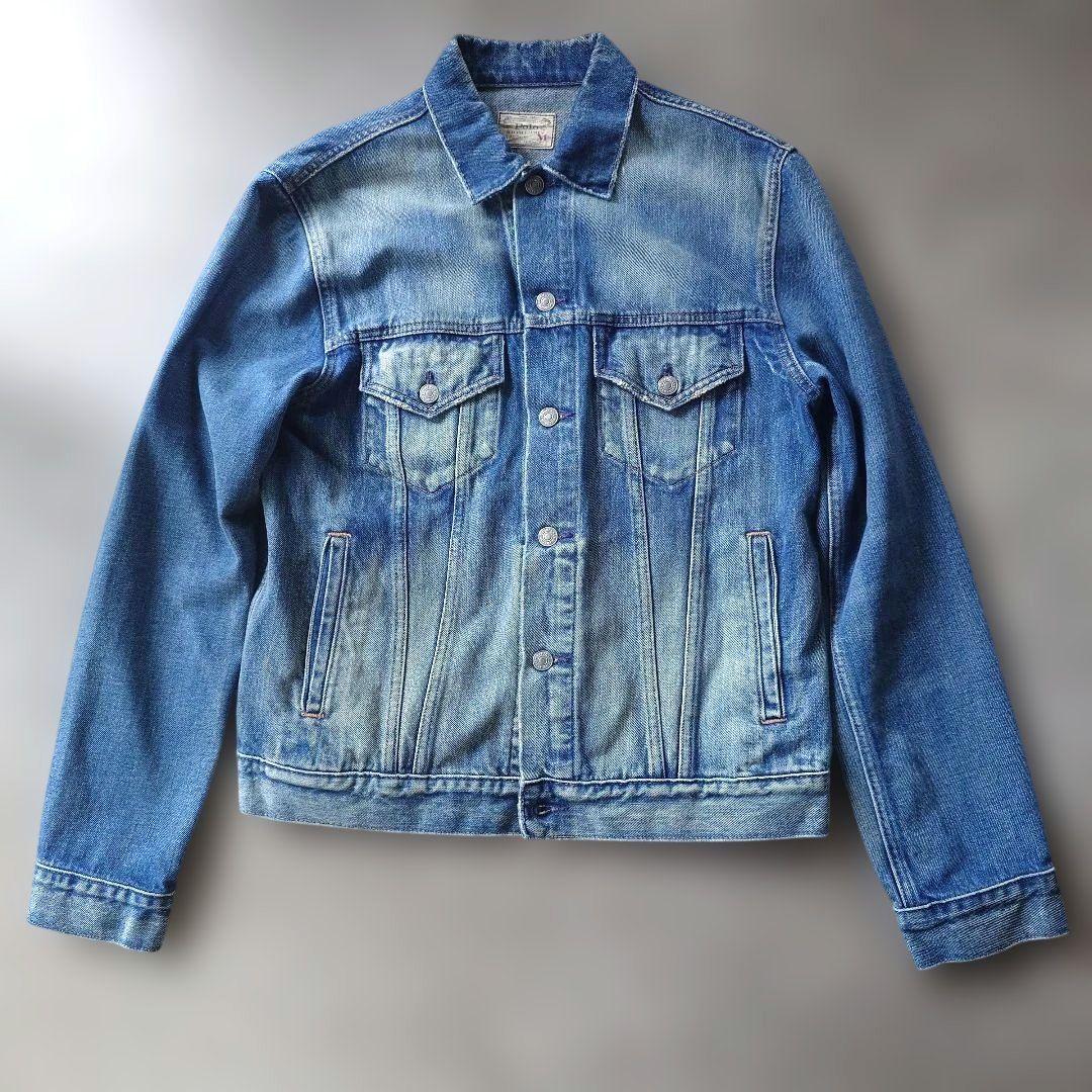 poloralphlauren faded denim jacket M