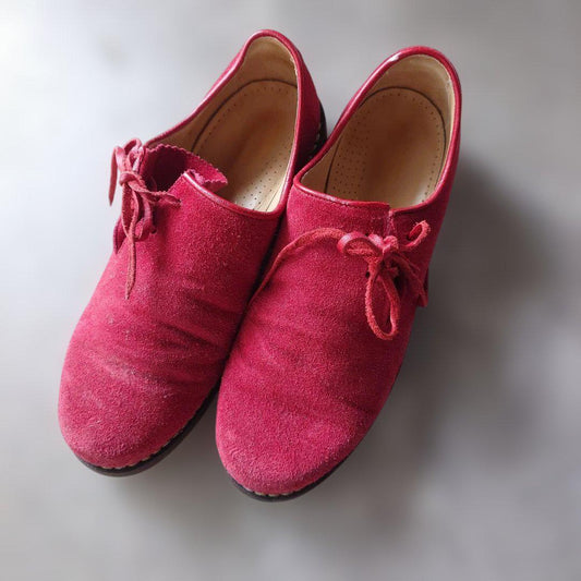 HAFERL leather suede shoes made in germany 8inch