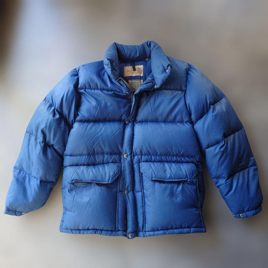 70s NORTHFACE ripstop down jacket L USA