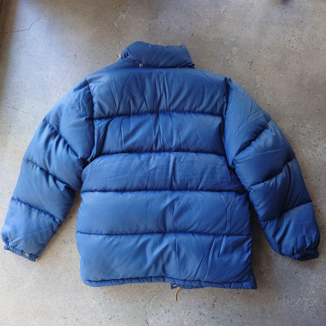 70s NORTHFACE ripstop down jacket L USA